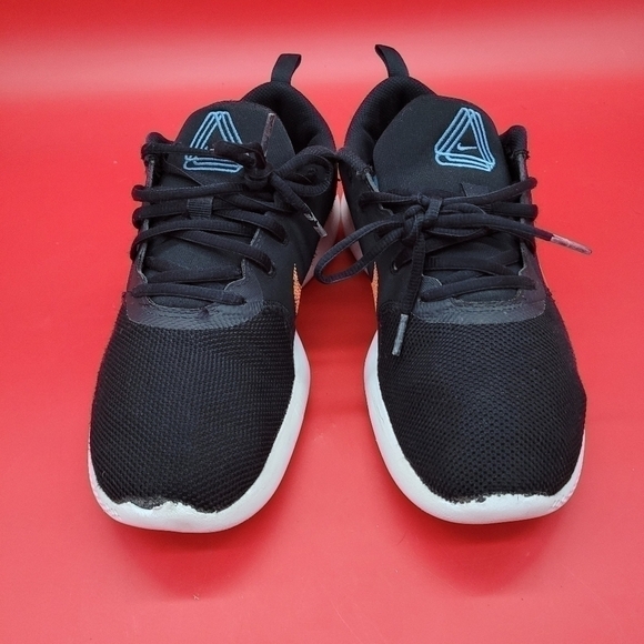 Nike Flex Experience Run 10 Dark Obsidian Hyper Crimson Sneaker Men's 8 Shoes - Picture 4 of 15